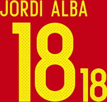 Jordi Alba 18
