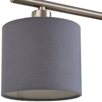 Jorin hanglamp, grijs mat nikkel, grijs