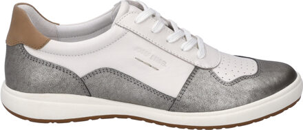 Josef Seibel Caren 49 | Sneaker voor Dames | grijs - maat EU 37 Platina