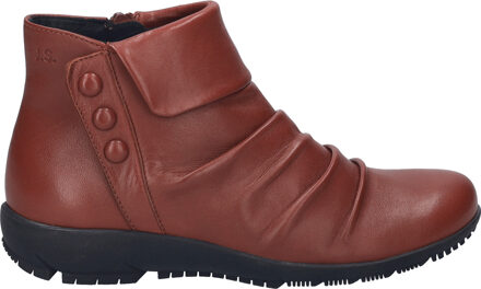 Josef Seibel Charlotte 14 | Enkellaars voor Dames | rood Robijn - EU 38
