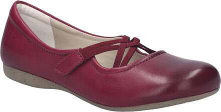 Josef Seibel Dames Ballerina Fiona 39 in paars Bessenrood - EU 39