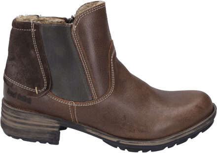 Josef Seibel Dames Enkellaars Sandra 56 in bruin - maat