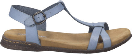 Josef Seibel Dames Sandaal Fabricia 01 in grijs Blauw - EU 38