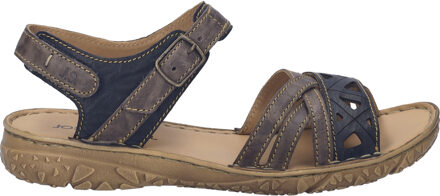 Josef Seibel Dames Sandaal Ivy 08 in blauw Indigoblauw - EU 37