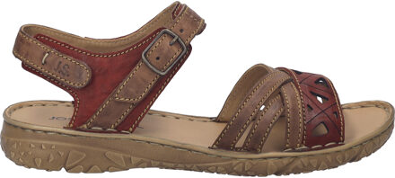 Josef Seibel Dames Sandaal Ivy 08 in rood - EU 36