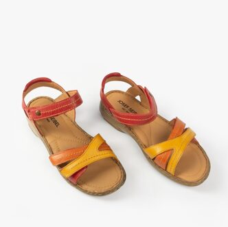 Josef Seibel DEBRA 62 Dames Sandalen Rubin-Multi Veelkleurig