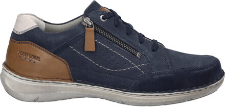 Josef Seibel Heren Lage schoen New Anvers 11 in blauw Indigoblauw - EU 48