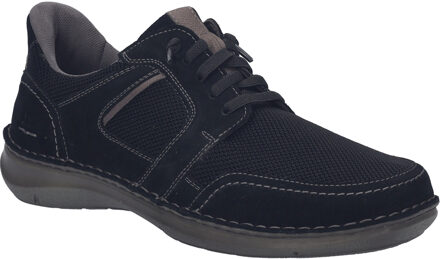 Josef Seibel Heren Lage Schoen New Anvers 24 in zwart - EU 46