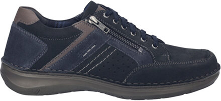 Josef Seibel Heren Lage schoen New Anvers 87 in blauw Donkerblauw - EU 41