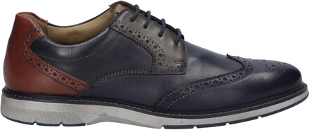 Josef Seibel Heren Lage schoen Stuart 07 in blauw - EU 46