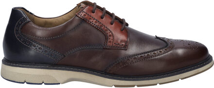 Josef Seibel Heren Lage schoen Stuart 07 in bruin Kastanjebruin - EU 44