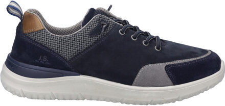 Josef Seibel Heren Lage schoen Wales 01 in blauw Donkerblauw - EU 41