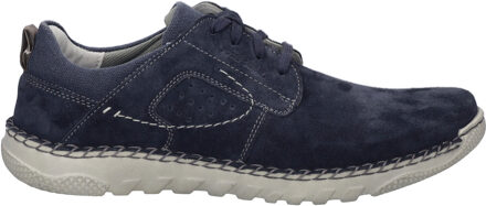 Josef Seibel Heren Lage schoen Wilson 04 in blauw Indigoblauw - EU 44