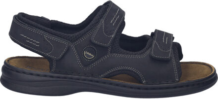 Josef Seibel Heren Sandaal Franklyn in zwart - EU 44