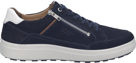 Josef Seibel Heren Sneaker Maddox 07 in blauw - maat EU 44 Donkerblauw