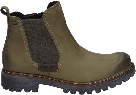 Josef Seibel Marta 03 | Enkellaars voor Dames | groen Olijf - EU 41