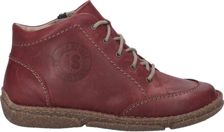 Josef Seibel Neele 01 | Enkellaars voor Dames | rood Bordeaux - EU 38