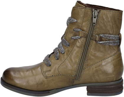 Josef Seibel Sanja 18 | Enkellaars voor Dames | groen Olijf - EU 40