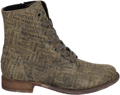Josef Seibel Sienna 82 | Enkellaars voor Dames | groen Olijf