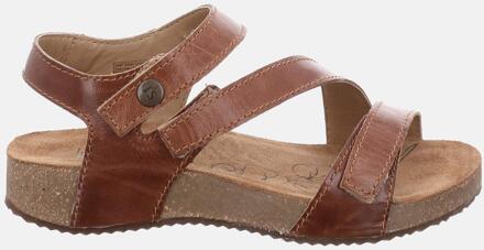 Josef Seibel TONGA 25 - Volwassenen Sandalen met hakDames Sandalen - Kleur: Cognac - Maat: 41