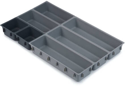 Joseph Joseph Blox Bestekorganiser, Set van 7 Stuks - Joseph Joseph Grijs