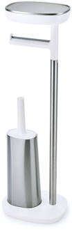 Joseph Joseph EasyStore Butler Plus Toiletrolhouder Zilver