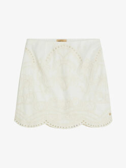 Josh V Dames rok cati broderie Wit - S