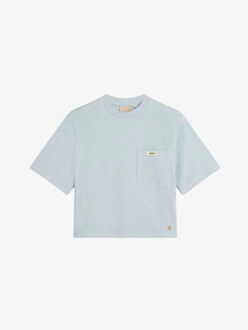 Josh V Dames t-shirt riva - maat S Blauw