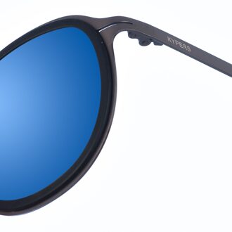 Jossie dameszonnebril van ovaal metaal Blauw - One Size