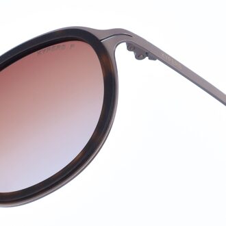 Jossie dameszonnebril van ovaal metaal Bruin - One Size