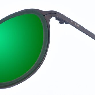 Jossie dameszonnebril van ovaal metaal - maat Groen