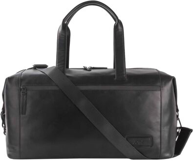 Jost Aarhus Travelbag black weekendtas handbagage Zwart - H 25 x B 50 x D 24 cm
