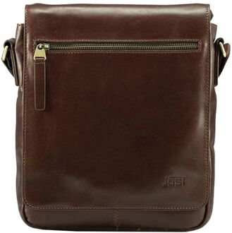 Jost Skagen Shoulderbag S brown schoudertas heren Bruin - H 26 x B 23 x D 6 cm