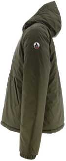 JOTT Heren JOTT Bergen Omkeerbaar Pufferjack in Groen