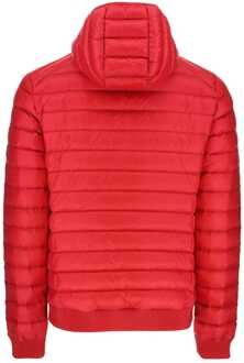 JOTT Heren JOTT Colin Donsjack met capuchon in Rood