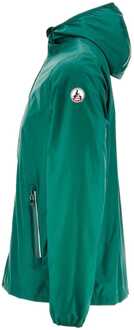 JOTT Heren JOTT Manille Packable Waterdichte Jas in Groen