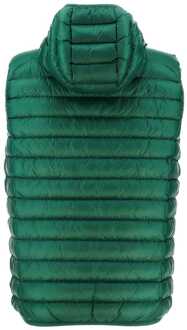 JOTT Heren JOTT Pat Puffer Gilet met capuchon in Groen