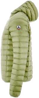 JOTT Men's JOTT Nico Lightweight Puffer Jacket in Green Groen