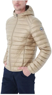 JOTT Warme en stijlvolle jas met rits en capuchon Jott , Beige , Heren - 2Xl,Xl,M