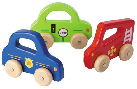 Joueco 3 Houten Auto's