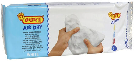 Jovi Kinder speelgoed klei - 1 kilo - kleur wit - Boetseer/boetseren klei