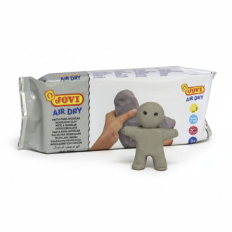 Jovi speelgoed klei - 500 gram - kleur betongrijs - Boetseer klei - boetseren - speelgoed - kinderen