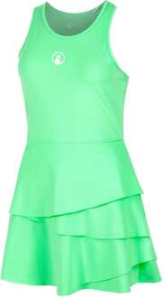 Joy Flounce Jurk Dames groen - XS,S,M,L,XL,XXL