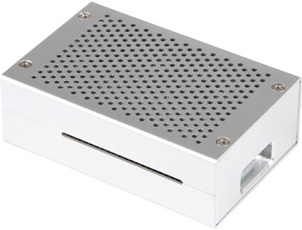 Joy-it SBC-behuizing Raspberry Pi Aluminium Zilver