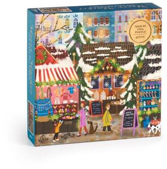 Joy Laforme Merry Market 1000 Piece Foil Puzzle In A Square Box -  Galison, Joy Laforme (ISBN: 9780735383128)