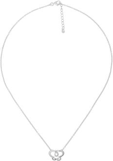 'Joya' Dames 925 Sterling Zilveren Ketting met Hanger - Zilver ZH-7088