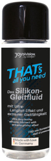 Joydivision DAT is alles wat je nodig hebt - Siliconegebaseerde Glijmiddel - 3 fl oz / 100 ml