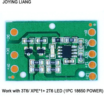 JOYING LIANG HZ-8812 LED Driving Circuit Board 3T6 XPE Headlight Lamp Function Board Portable Lighting Drive Plate Accessories