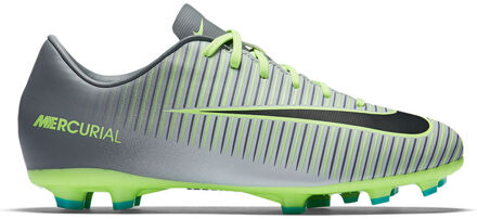 JR Mercurial Vapor XI FG - Voetbalschoen - Grijs - maat 36.5