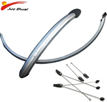 JS 20"24"26"700C Bicycle Fender and support Mudguard for Folding Bike Front and Rear fender Wing Bike Wheel Bicycle Accessories